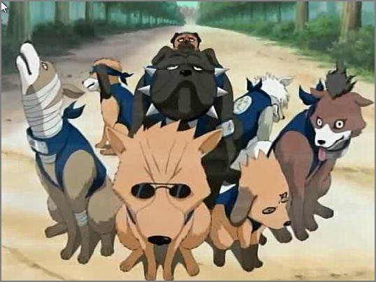 Beasts/Summoning Jutsu - Naruto Shippuden Dog Summoning (Kakashi's Summoning 